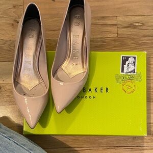 Ted Baker Nude Patent Heels